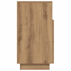 vidaXL Bedside Cabinets 2 pcs with 2 Drawers White 36x36x68 cm bedside table - Artisan oak, 1 pcs - Additional view 5