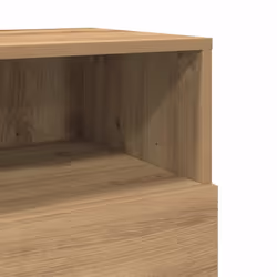 vidaXL Bedside Cabinets 2 pcs with 2 Drawers White 36x36x68 cm bedside table - Artisan oak, 1 pcs - Additional view 8