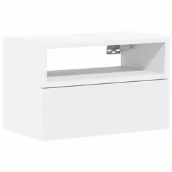 VidaXL 858596, White, Wood, 60 kg, 5 kg, 450 x 260 x 150 mm, 450 mm