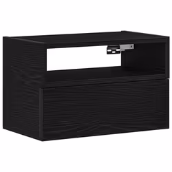 VidaXL 858598, Black, Wood, 60 kg, 5 kg, 450 x 260 x 150 mm, 450 mm