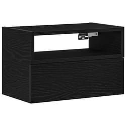 VidaXL 858598 nightstand/bedside table Black