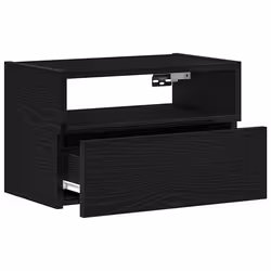 VidaXL 858598 nightstand/bedside table Black - Additional view 5