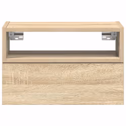 VidaXL 858600 nightstand/bedside table Oak - Additional view 4