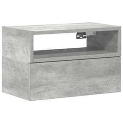 VidaXL 858602 nightstand/bedside table Concrete colour