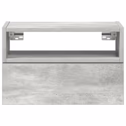 VidaXL 858602 nightstand/bedside table Concrete colour - Additional view 4
