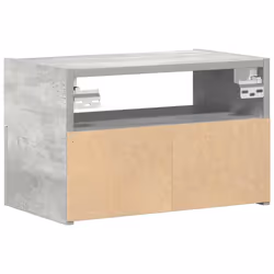 VidaXL 858603 nightstand/bedside table 1 drawer(s) Concrete colour - Additional view 7