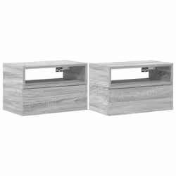 VidaXL 858607, Oak, 1 drawer(s), Wood, 60 kg, 5 kg, 450 x 260 x 150 mm