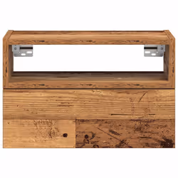VidaXL 858610 nightstand/bedside table Wood - Additional view 4