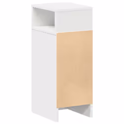 vidaXL Bedside Cabinets with Drawer Nightstand Bed Side Table Side Cabinet - white - Additional view 6