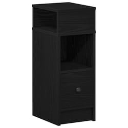 VidaXL 858616 nightstand/bedside table Black
