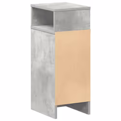vidaXL Bedside Cabinets with Drawer Nightstand Bed Side Table Side Cabinet - concrete grey, 2 pcs - Additional view 6