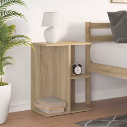 VidaXL 858654 nightstand/bedside table Oak