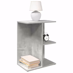 VidaXL 858656 nightstand/bedside table Concrete colour
