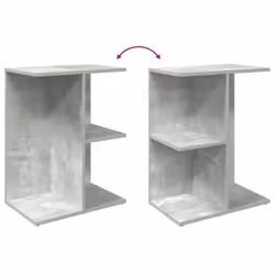 VidaXL 858656 nightstand/bedside table Concrete colour - Additional view 7