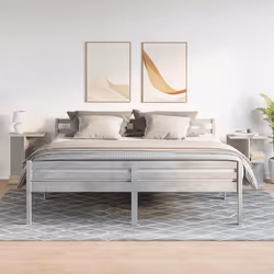 VidaXL 858657 nightstand/bedside table Concrete colour