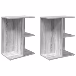 VidaXL 858661, Oak, Wood, 465 mm, 290 mm, 610 mm, 2 pc(s)