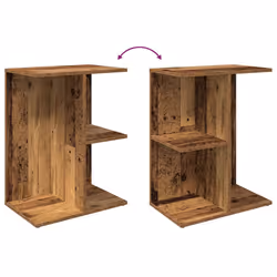 VidaXL 858665 nightstand/bedside table Wood - Additional view 7