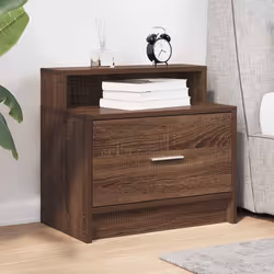 VidaXL 858680 nightstand/bedside table Oak
