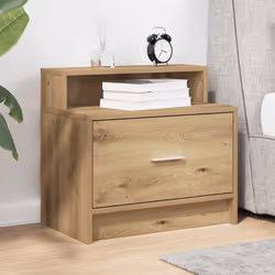 VidaXL 858684 nightstand/bedside table Oak
