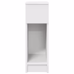 VidaXL 858696 nightstand/bedside table 1 drawer(s) White - Additional view 4