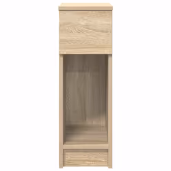 VidaXL 858700 nightstand/bedside table 1 drawer(s) Oak - Additional view 4