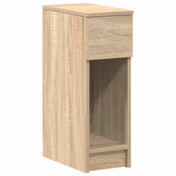 VidaXL 858700 nightstand/bedside table 1 drawer(s) Oak - Additional view 5