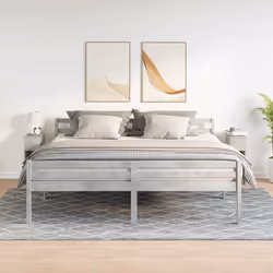 VidaXL 858702 nightstand/bedside table 1 drawer(s) Concrete colour