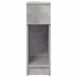 VidaXL 858702 nightstand/bedside table 1 drawer(s) Concrete colour - Additional view 4