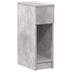 VidaXL 858702 nightstand/bedside table 1 drawer(s) Concrete colour - Additional view 5