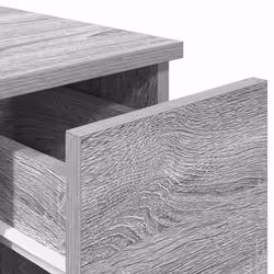 VidaXL 858706 nightstand/bedside table 1 drawer(s) Oak - Additional view 8