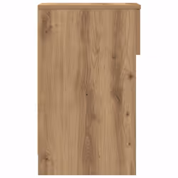 vidaXL Bedside Cabinet with Drawer 20x36x60 cm bedside table nightstand - artisan oak - Additional view 5