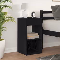 VidaXL 858716 nightstand/bedside table 1 drawer(s)