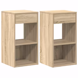 VidaXL 858718, Oak, 1 drawer(s), Wood, 60 kg, 5 kg, 320 x 285 x 120 mm