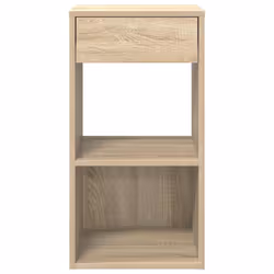 VidaXL 858718 nightstand/bedside table 1 drawer(s) Oak - Additional view 4