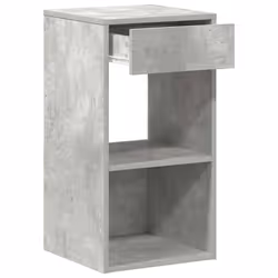 VidaXL 858720 nightstand/bedside table 1 drawer(s) Concrete colour - Additional view 6