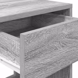vidaXL Bedside Cabinet with Drawer Old Wood 35x34x66.5 cm bedside table - grey sonoma, 2 pcs - Additional view 8