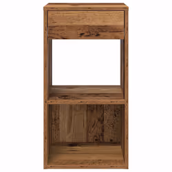 VidaXL 858728 nightstand/bedside table 1 drawer(s) Wood - Additional view 4