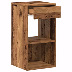 VidaXL 858728 nightstand/bedside table 1 drawer(s) Wood - Additional view 6