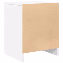 vidaXL Bedside Cabinets 2 pcs with Drawer Nightstand Bed Side Table - white, 1 pcs - Additional view 6