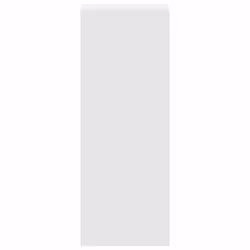 vidaXL Bookcases Stackable Bookshelf Storage Shelf Book Stand Engineered Wood - white, 1 pcs - Additional view 4