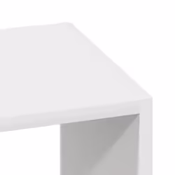 vidaXL Bookcases Stackable Bookshelf Storage Shelf Book Stand Engineered Wood - white, 1 pcs - Additional view 6