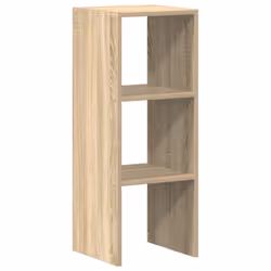 vidaXL Bookcases Stackable Bookshelf Storage Shelf Book Stand Engineered Wood - sonoma oak, 1 pcs