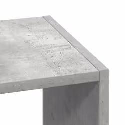 vidaXL Bookcases Stackable Bookshelf Storage Shelf Book Stand Engineered Wood - concrete grey, 2 pcs - Additional view 7