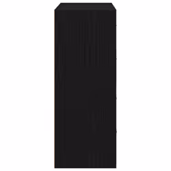 vidaXL Cabinets with 2 Drawers Cupboard Sideboard Highboard Engineered Wood - black, 2 pcs - Additional view 5