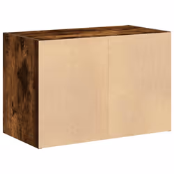 vidaXL Cabinets with 2 Drawers Cupboard Sideboard Highboard Engineered Wood - smoked oak, 1 pcs - Additional view 6