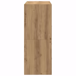 vidaXL Cabinets with 2 Drawers Cupboard Sideboard Highboard Engineered Wood - artisan oak, 2 pcs - Additional view 5