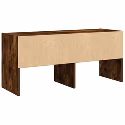 vidaXL Shoe Racks 2 pcs Stackable Brown Oak 89.5x30x40 cm shoe storage rack - smoked oak, 1 pcs - Additional view 5
