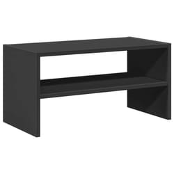 vidaXL Shoe Racks Stackable Shoe Cabinet Shoe Storage Shelf Hallway Cupboard - black, 1 pcs