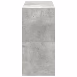 vidaXL Shoe Racks Stackable Shoe Cabinet Shoe Storage Shelf Hallway Cupboard - concrete grey, 2 pcs - Additional view 4