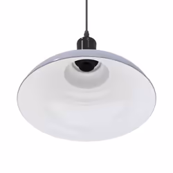 vidaXL Pendant Lamp Height Adjustable E27 Gloss Grey Ã 31 cm Metal - gloss grey - Additional view 8